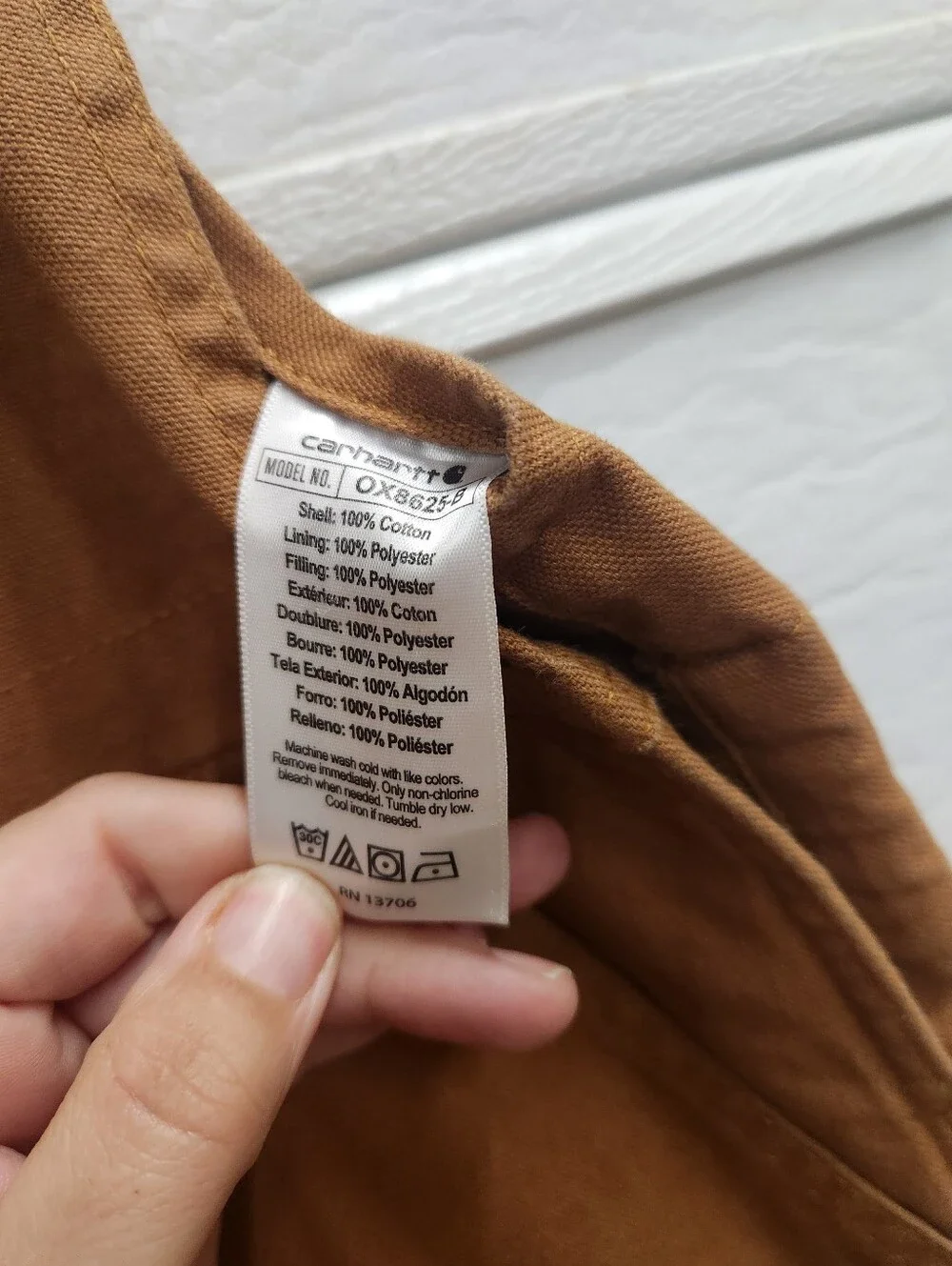 Youth Carhartt Insulated Overalls - Picture 3 of 9